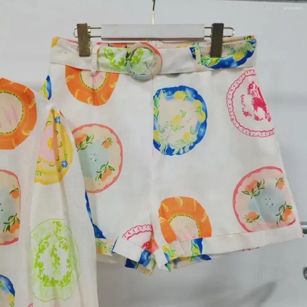 Colorful Patterned Shorts